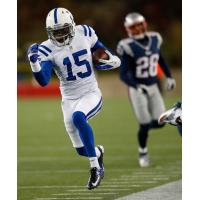 Orlando Predators Signee LaVon Brazill with the Indianapolis Colts vs. the New England Patriots