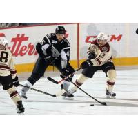 Chicago Wolves Forward Evan Trupp vs. the San Antonio Rampage