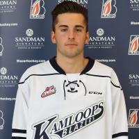 Kamloops Blazers Forward Jesse Zaharichuk