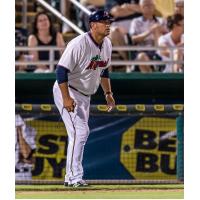 Fort Myers Miracle Manager Jeff Smith Watches the Action