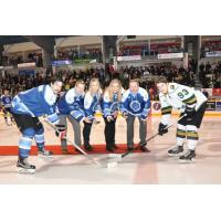 Owen Sound Attack and Bears in Blue