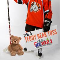 Missouri Mavericks Teddy Bear Toss Night