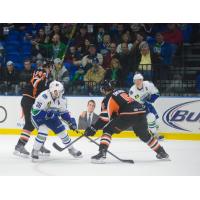 Lehigh Valley Phantoms Face off with the Utica Comets