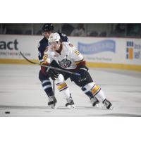 Danny Kristo of the Chicago Wolves Edges Past the Manitoba Moose