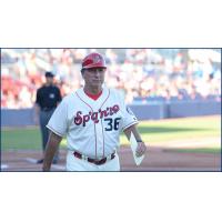 Spokane Indians Manager Tim Hulett