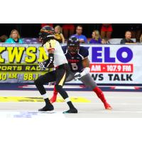 Sioux Falls Storm Defensive Back Elijah Fields vs. the Iowa Barnstormers