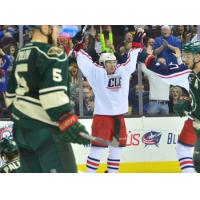 Lake Erie Monsters Celebrate a Goal