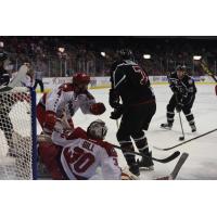 Allen Americans Stopped by Riley Gill of the Rapid City Rush