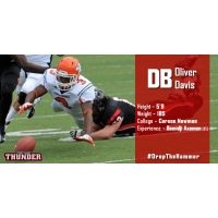 Portland Thunder DB Oliver Davis