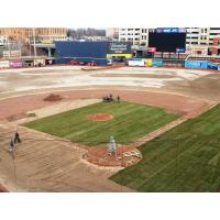 Canal Park, Home of the Akron RubberDucks, Turf Replacement