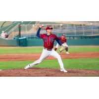 Kansas City Monarchs pitcher Ashton Goudeau