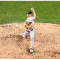 Clarke Schmidt pitching for the New York Yankees