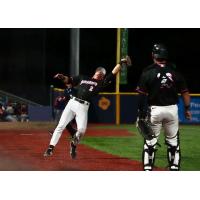 Pensacola Blue Wahoos third baseman Johnny Olmstead