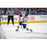 Worcester Railers defenseman Connor Welsh