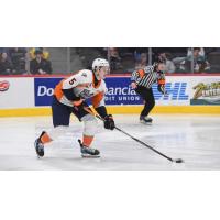 Flint Firebirds defenseman Blake Smith