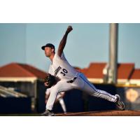 Pensacola Blue Wahoos' Adam Laskey in action