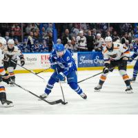 Syracuse Crunch's Conor Sheary in action