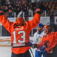 Knoxville Ice Bears' Jimmy Soper on game night