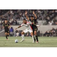 San Jose Earthquakes' Cristian Arango versus Los Angeles Football Club's Igor Jesus