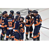 Greenville Swamp Rabbits gather after the season finale