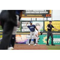 Somerset Patriots' Alexander Vargas on game night