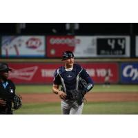 Somerset Patriots catcher Rafael Flores